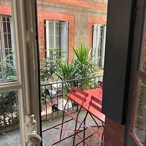 Le Toulousain 001 - Calme En Rez-de-chaussee Avec Terrasse - Hypercentre, Quartier Jeanne D'arc Toulouse